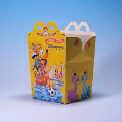 Happy Meal-box Disneyland Paris - Svensk - McDonald's 2000
