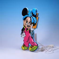 Vägglampa Disney Minnie Mouse Kicker - Koestøl Scan Lamps 1992