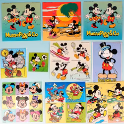 Klistermärken Musse Pigg BUNDLE 10st - 90-tal