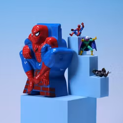 Spider-Man Wonder Studios Playset - Blue Bird 1996