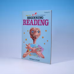 Learn With E.T. Practice Workbook: Beginning Reading - Barbara Levadi - A Little Simon Book - Softcover 1983