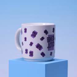 Porslinsmugg Bingolotto - Logo Allover Print - 90-tal