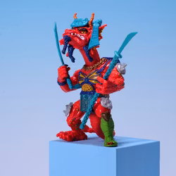 Teenage Mutant Ninja Turtles Hothead - Playmates Toys 1992 - KOMPLETT - Rare Find!