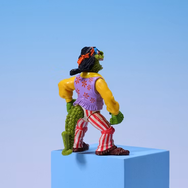 Teenage Mutant Ninja Turtles Rock 'N Roll Mondo Gecko - Playmates Toys 1992 - Rare Find!