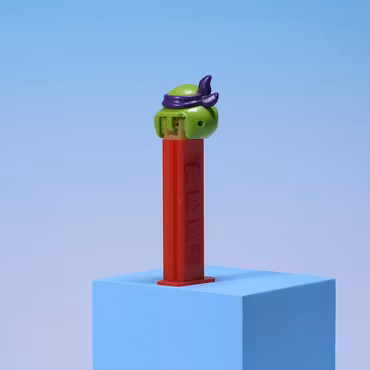 PEZ Teenage Mutant Ninja Turtles Angry Donatello - Red Stem - 1994