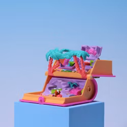 Polly Pocket Tropical Paradise - Mattel/Blue Bird 1995