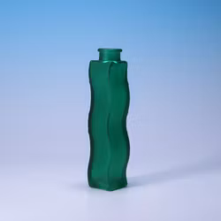 Vas IKEA SKÄMT Muzzy Grön - Vågig Y2K-vas