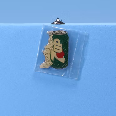Pin - 7UP Fido Dido Lean - 90-tal - Baggie