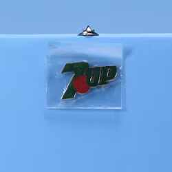 Pin - 7UP Logo - 90-tal - Baggie