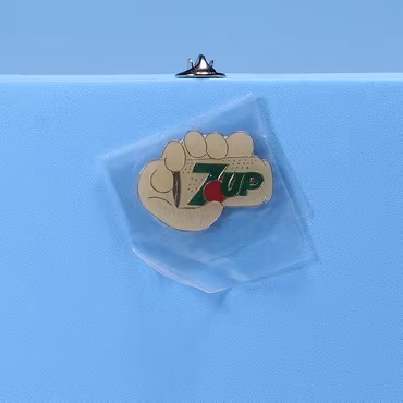 Pin - 7UP Fido Dido Hand - 90-tal - Baggie