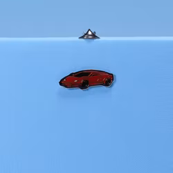 Pin - Lamborghini Countach - 80-tal