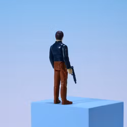 Star Wars Vintage Han Solo Bespin Cloud City Outfit - Kenner 1981 - KOMPLETT