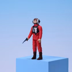 Star Wars Vintage B-Wing Pilot - Kenner 1984 - KOMPLETT