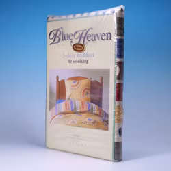 Bäddset Blue Heaven - Örngott & Påslakan - Mormorcore - Hemtex 90-tal - Oöppnad