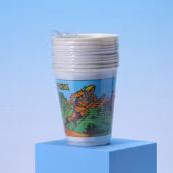 Engångsmuggar He-Man 10st - Incoarte - 1980-tal Oöppnat