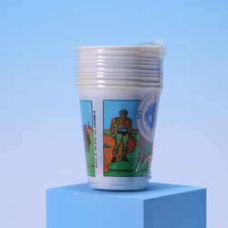 Engångsmuggar He-Man 10st - Incoarte - 1980-tal Oöppnat