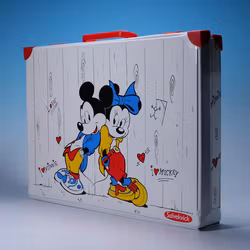 Stor Vinylväska Disney Musse & Mimmi Pigg - Salvekvick & Cederroths 80-tal