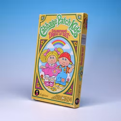 Cabbage Patch Kids Fästisar Dress up Set - Colorforms 1983 - MIB