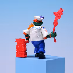 Teenage Mutant Ninja Turtles Midshipman Mike - Playmates Toys 1991