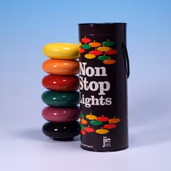 Ljushållare Non Stop Lights - Kjell Engman - Jie Gantofta Sweden 70-tal - Komplett!