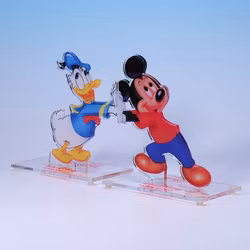 VHS-Stöd Kalle Anka & Musse Pigg BUNDLE - Walt Disney Home Video - Metro Ljusreklam 80-tal