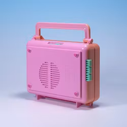Polly Pocket Disco Cassette Play-Set - Mattel/Blue Bird 1989 - Fungerar!
