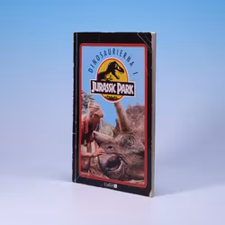 Dinosaurierna i Jurassic Park - Wendy Larson - Carlsen if - Softcover 1993 - Rare Find!