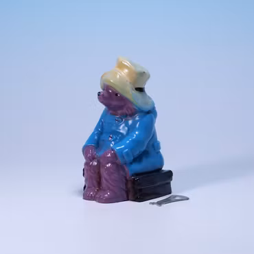 Sparbössa Paddington - Sparbanken - Failmfair 1979 - Komplett med Nyckel