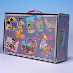 Kassettbärväska Disney - Musiksagornas Snyggaste Förvaring - 80-tal