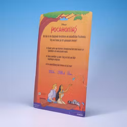 Kassettband Musiksaga Pocahontas Titta, Lyssna, Läs - Med 2 PVC-figurer - Egmont Music 1995 - MOC