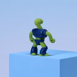 Battle Beasts Triple Threat Snake (6) - Hasbro/Takara 1986 - Med Rub!