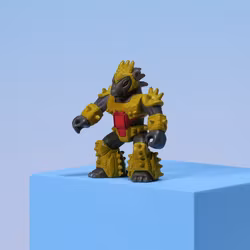 Battle Beasts Prickly Porcupine (19) - Hasbro/Takara 1986