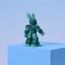 Battle Beasts Hare Razing Rabbit (22) - Hasbro/Takara 1986