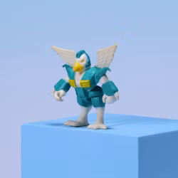 Battle Beasts Colonel Bird (4) - Hasbro/Takara 1986