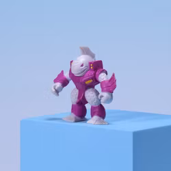 Battle Beasts Killer Carp (5) - Hasbro/Takara 1986