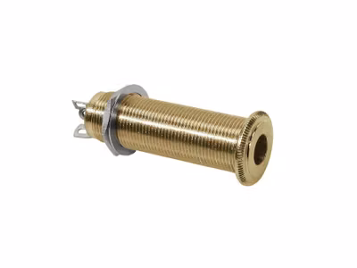 Switchcraft SC-152 Thick Panel Jack - Brass