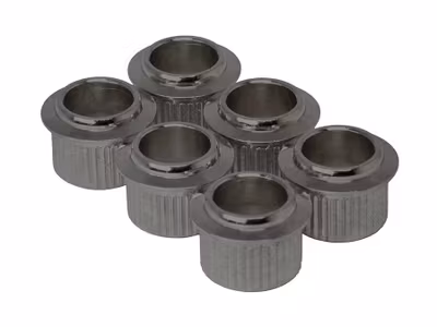 Hosco Japan Push-Fit Bushings Aged Nickel (6-p)