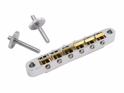 Hosco Japan by Gotoh Vintage Style TOM Bridge - Chrome