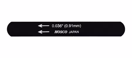 Hosco Japan Black Nut File 0.036"