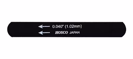 Hosco Japan Black Nut File 0.040"