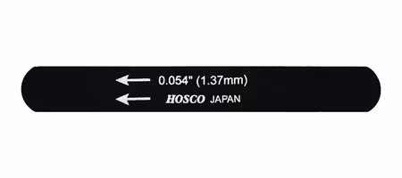 Hosco Japan Black Nut File 0.054"