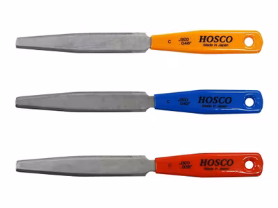 Hosco Japan Nut Slotting Files Set (3 pcs) for Classical Guitar