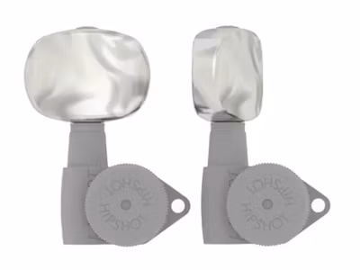 Hipshot big butter bean guitar tuner button, pearl