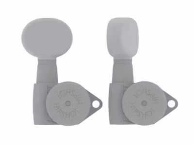 Hipshot butter bean guitar tuner button,  satin