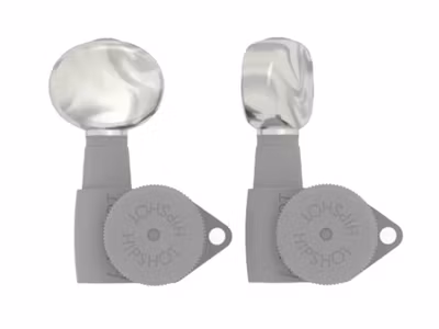 Hipshot butter bean guitar tuner button, pearl