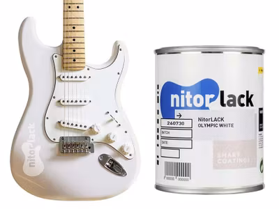 NitorLACK Cellulosa - Olympic White - 500ml can