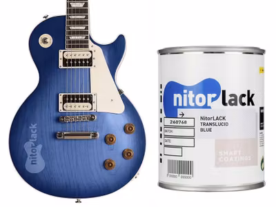 NitorLACK Cellulosa - Translucent Blue - 500ml can