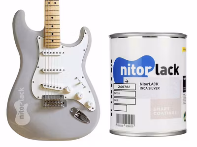 NitorLACK Cellulosa - Inca Silver - 500ml can