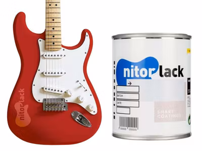 NitorLACK Cellulosa - Candy tangerine - 500ml can
