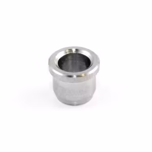 Allparts Vintage Reproduction Smooth String Ferrules Chrome 6 -p